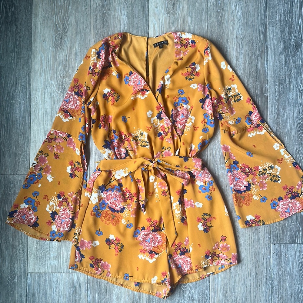 AS U WISH Romper